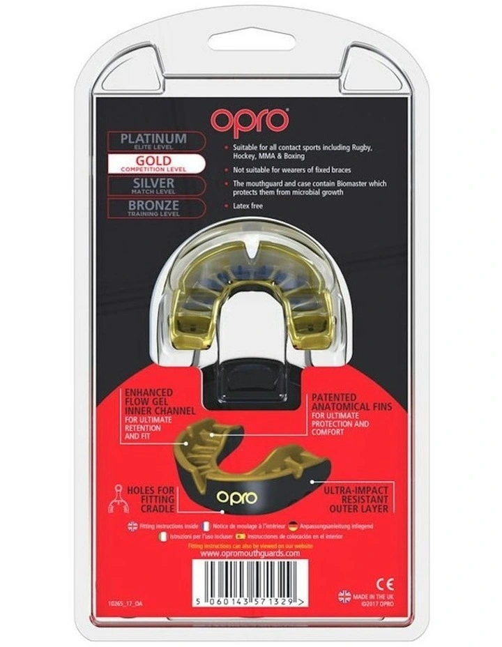 Bronze Gen 4 Youth Mouthguard in Gold image 5