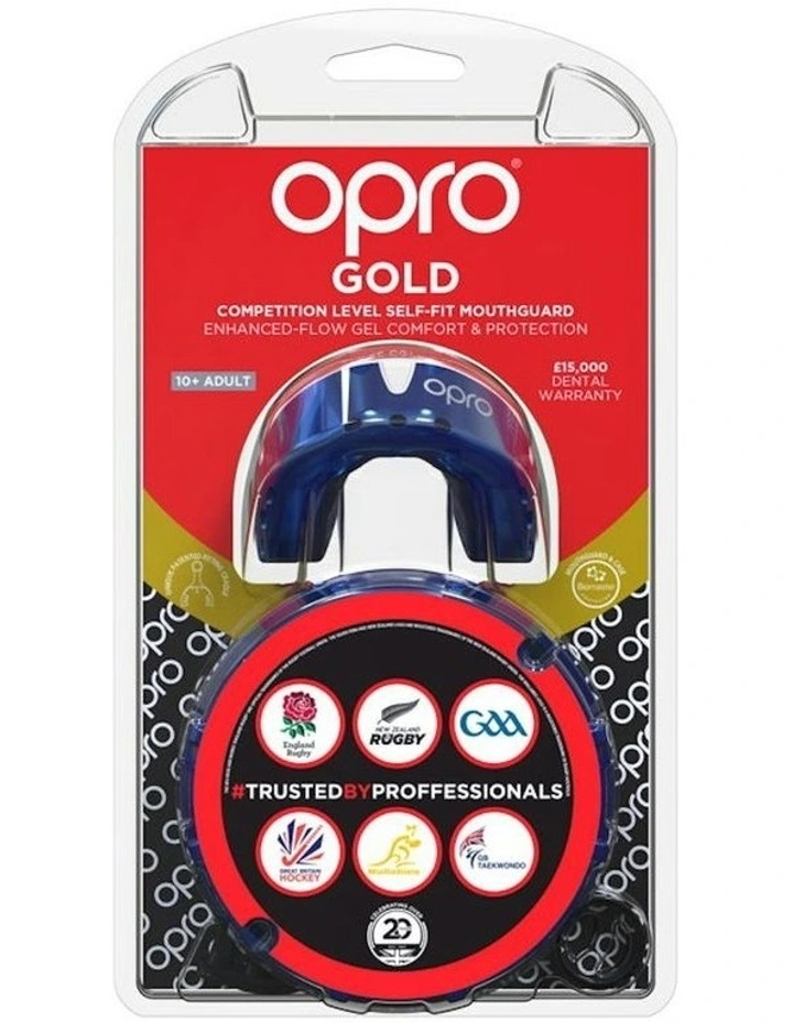 Gen 4 Gold Mouthguard in Blue/Prl image 3