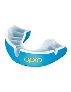 Gen 4 Gold Mouthguard in Sky Blue/Prl