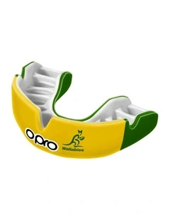 Gen 4 Self-Fit Power-Fit Mouthguard Wallabies in Multi