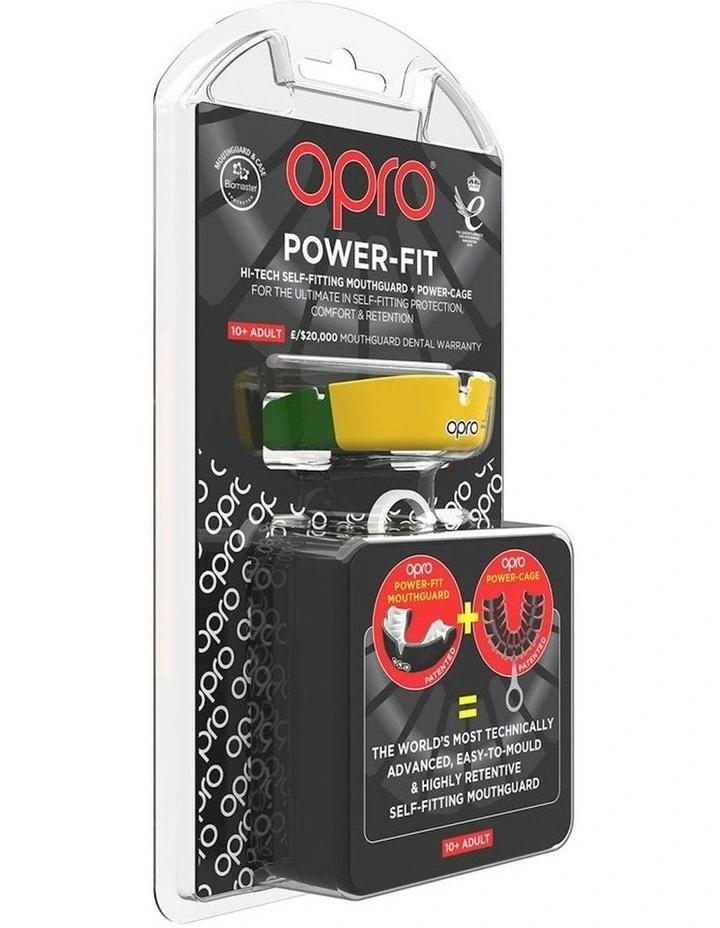 Gen 4 Self-Fit Power-Fit Mouthguard Wallabies in Multi image 6