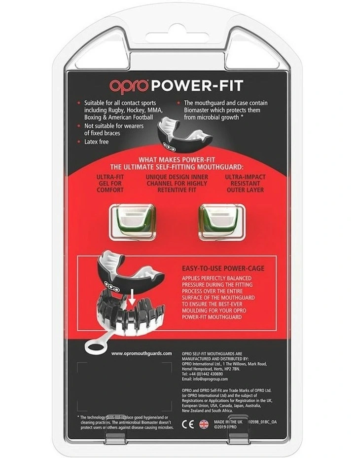 Gen 4 Self-Fit Power-Fit Mouthguard Wallabies in Multi image 7