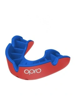 Gen 4 Silver Mouthguard in Red/Blue