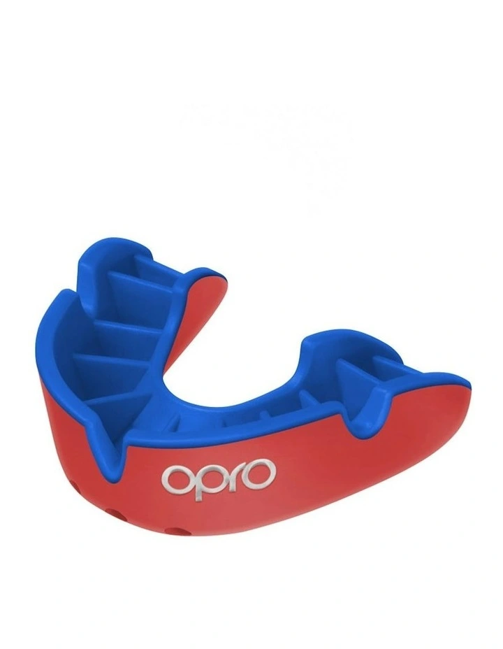 Gen 4 Silver Mouthguard in Red/Blue image 1