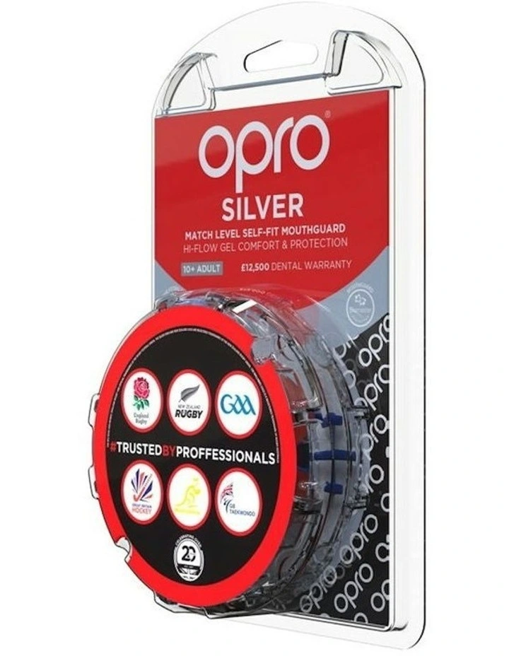 Gen 4 Silver Mouthguard in Red/Blue image 4