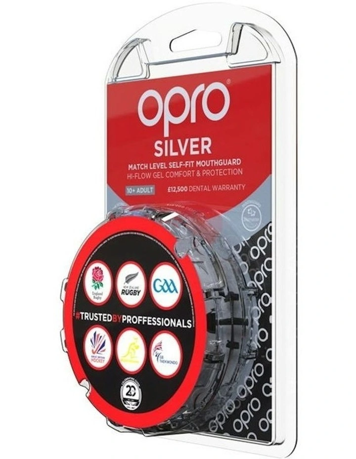 Gen 4 Silver Mouthguard in White/Black image 3