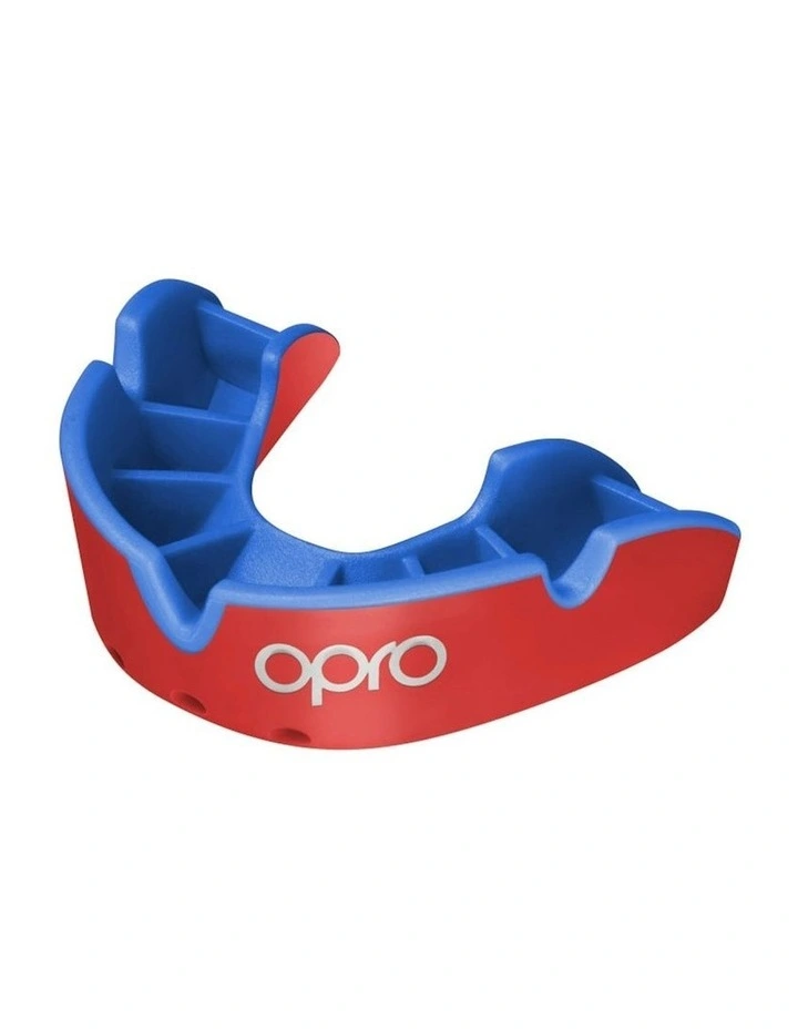 Gen 4 Youth Silver Mouthguard in Red/Blue image 1
