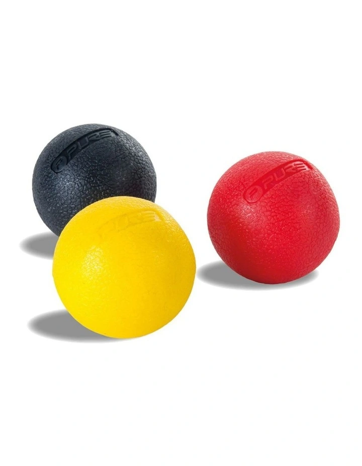 Massage Balls Pack Of 3 in Multi image 1