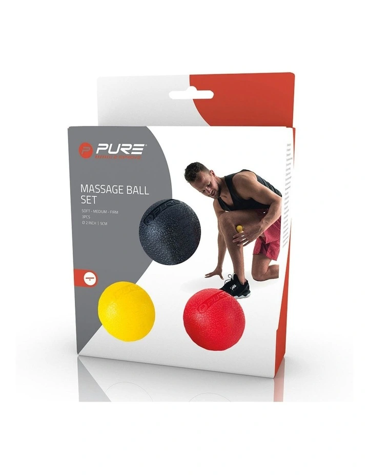 Massage Balls Pack Of 3 in Multi image 5