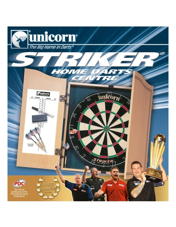Striker Home Darts Centre Set in Multi image 2