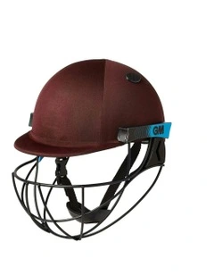 Neon Geo Helmet in Maroon