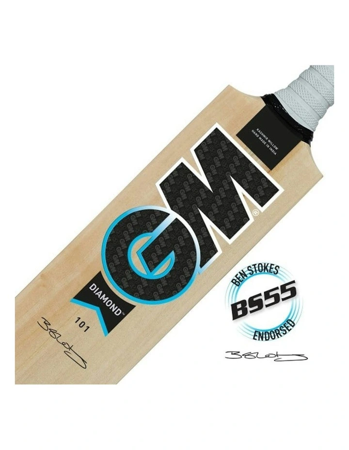 Diamond 101 Harrow Cricket Bat image 1