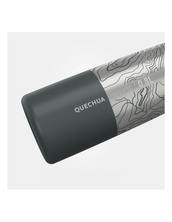 Insulated Stainless Steel Flask 900 With Quick-Release Cap 0.8L in Silver image 3