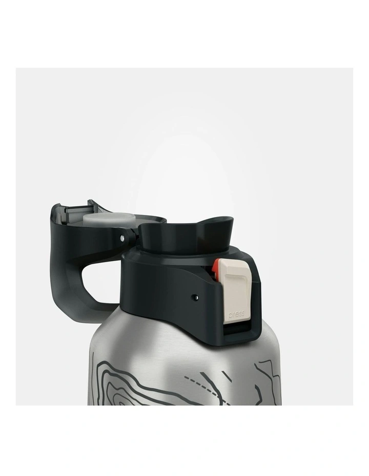 Insulated Stainless Steel Flask 900 With Quick-Release Cap 0.8L in Silver image 7