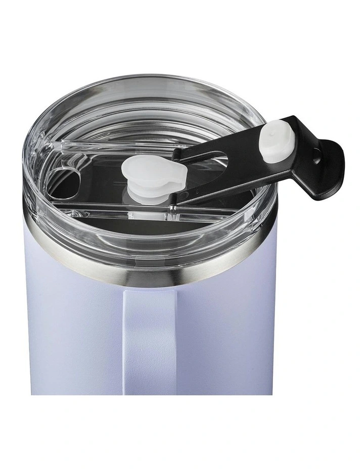Camping Isothermal Stainless Steel Mug 900 1L in Purple image 4