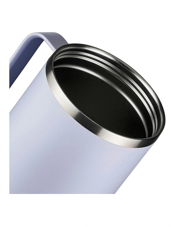 Camping Isothermal Stainless Steel Mug 900 1L in Purple image 7