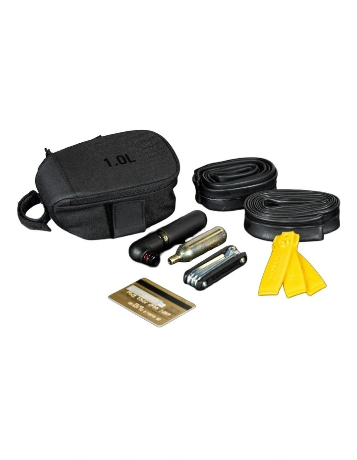 Saddle Bag Easy 1L in Black image 4