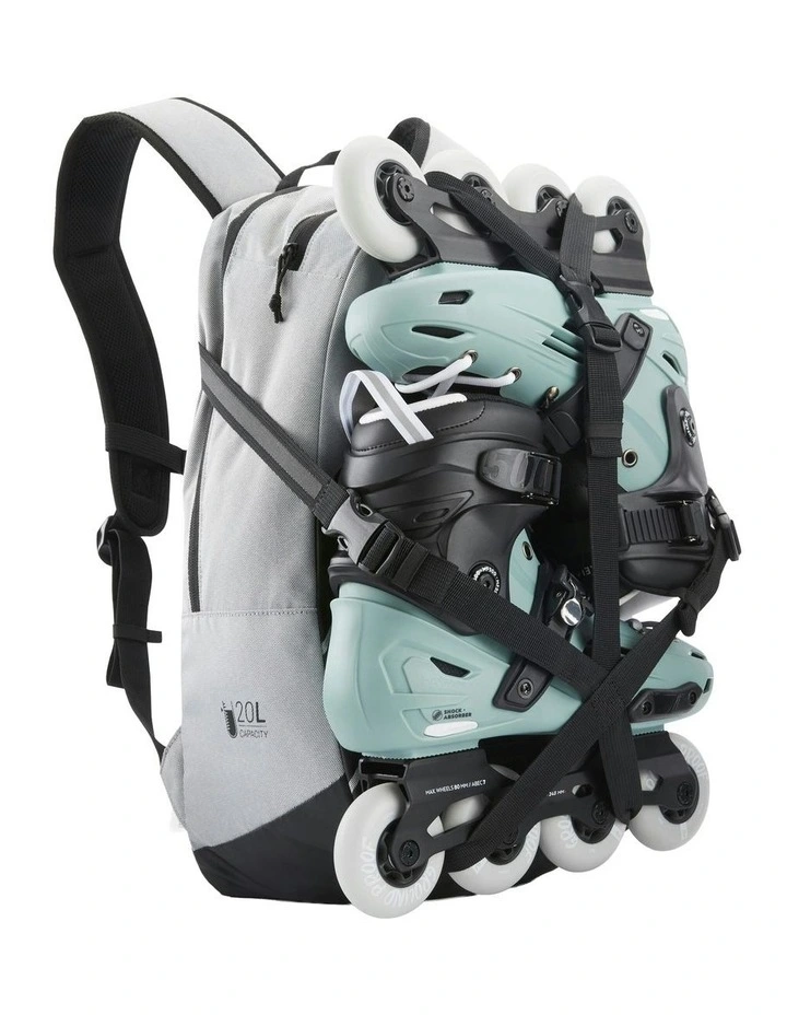 Inline BP 100 Skating Backpack 2L in Grey image 1