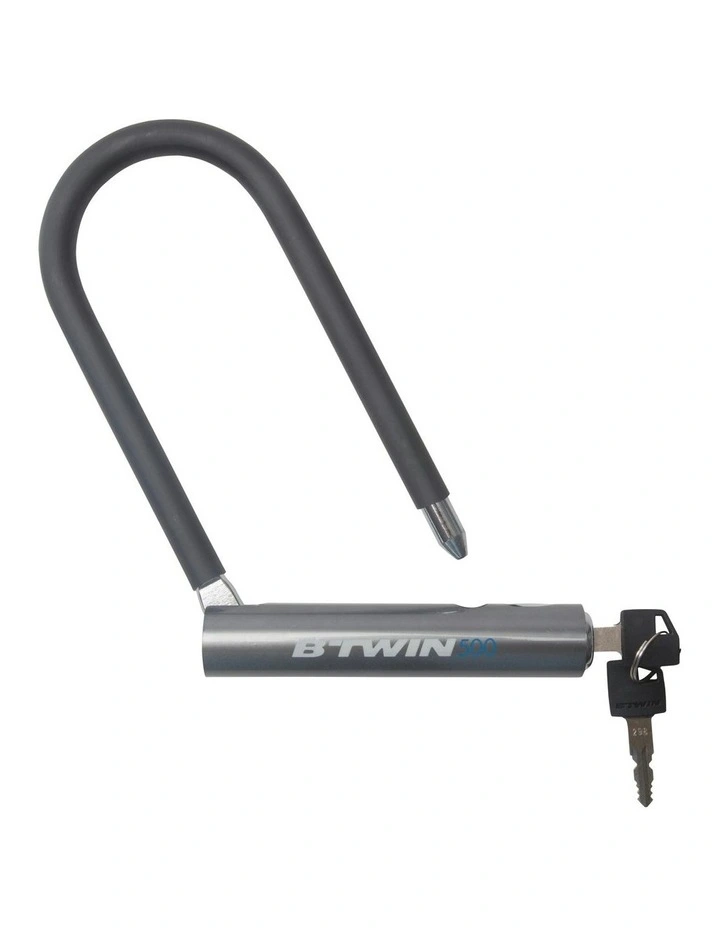 Bike D-Lock 500 in Grey image 3