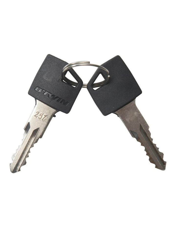 Bike D-Lock 500 in Grey image 5