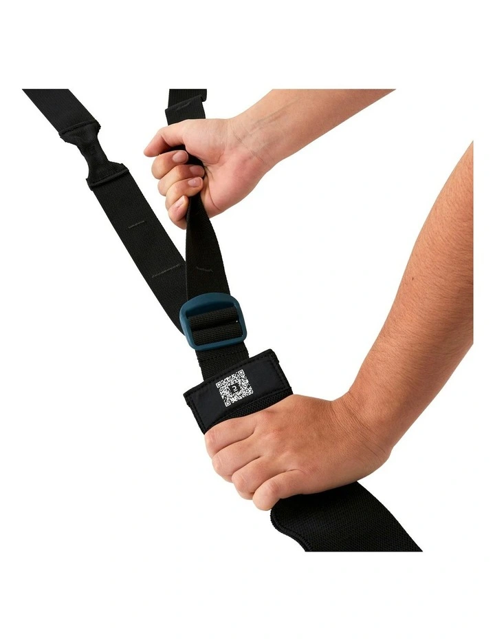 Adjustable Pull-Up Assist Band in Black image 2