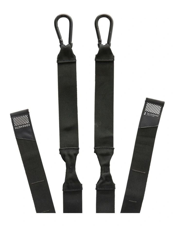 Adjustable Pull-Up Assist Band in Black image 5