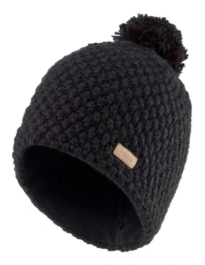 Adult Ski Hat in Black image 1