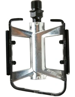 Aluminium Mountain 500 Bike Pedals in Silver