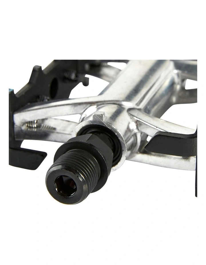 Aluminium Mountain 500 Bike Pedals in Silver image 2