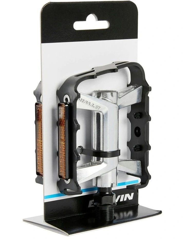 Aluminium Mountain 500 Bike Pedals in Silver image 3