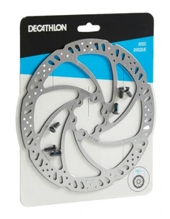 Bike Disc Brake 180 mm in Silver