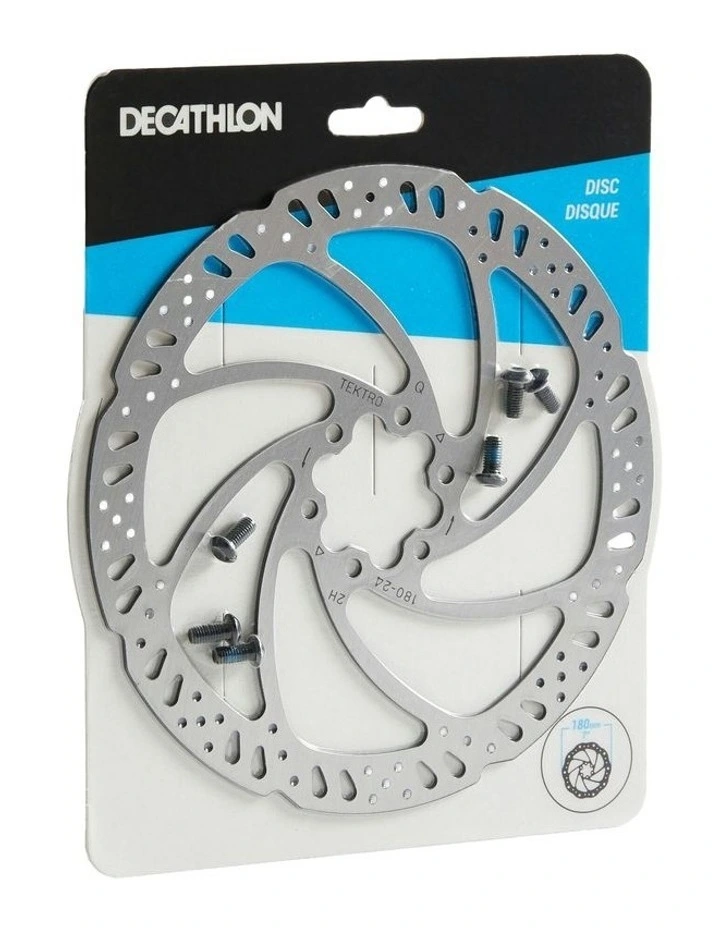 Bike Disc Brake 180 mm in Silver image 1