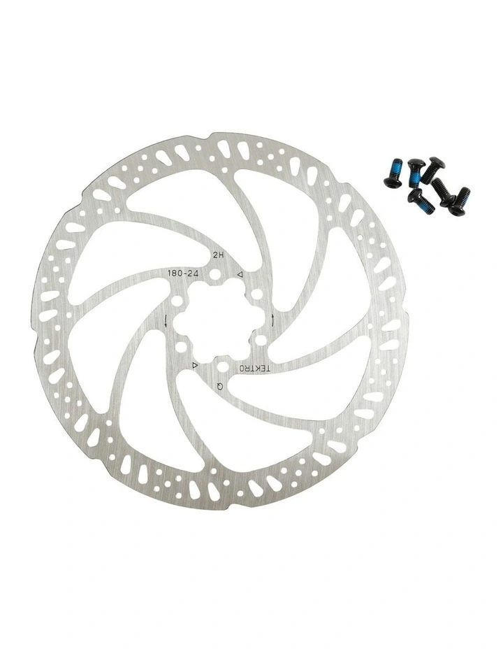 Bike Disc Brake 180 mm in Silver image 2