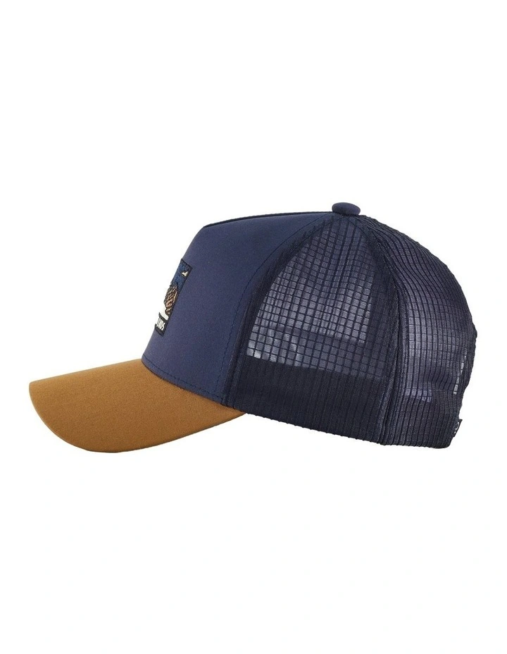 Trucker Travel Cap 500 in Dark Blue image 3