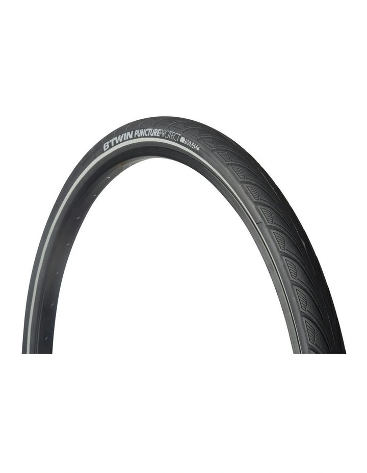 City5 Protect ETRTO 44-55 City Bike Tyre 26x1.75 in Black image 1