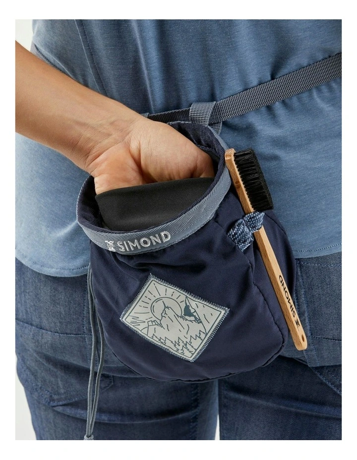 Large Size Climbing Chalk Bag in Blue image 4