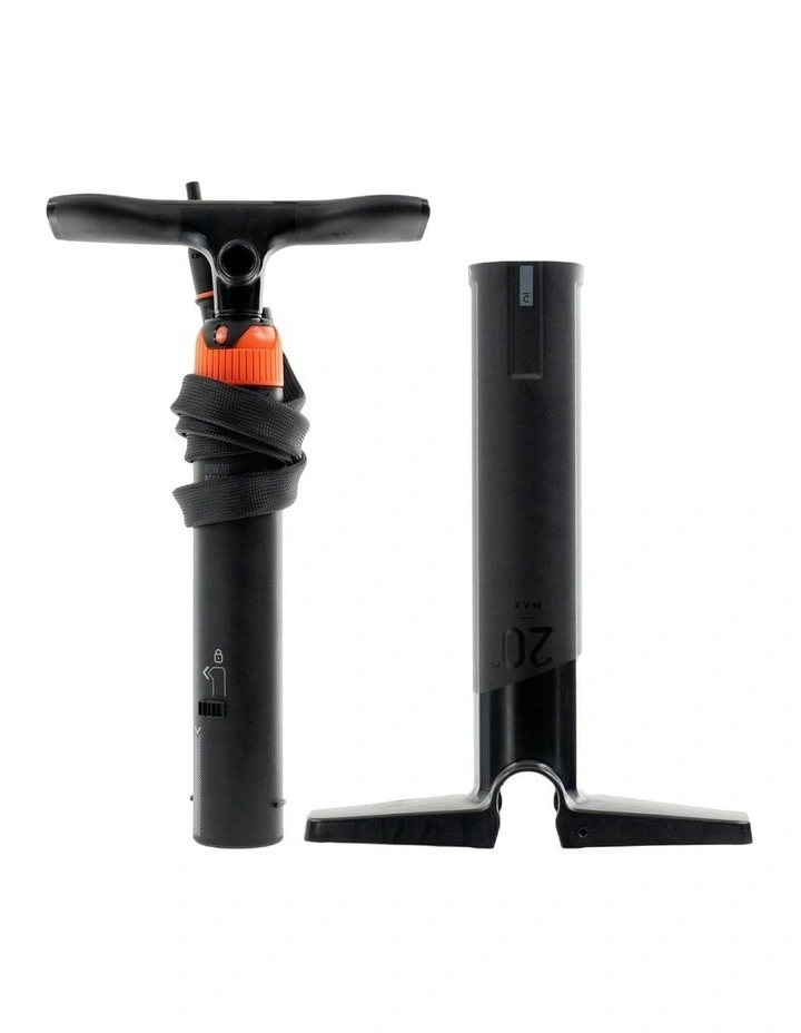 Compact Stand-Up Paddle and Kayak Dual-Action, High-Pressure Pump 0-20 PSI in Black image 1