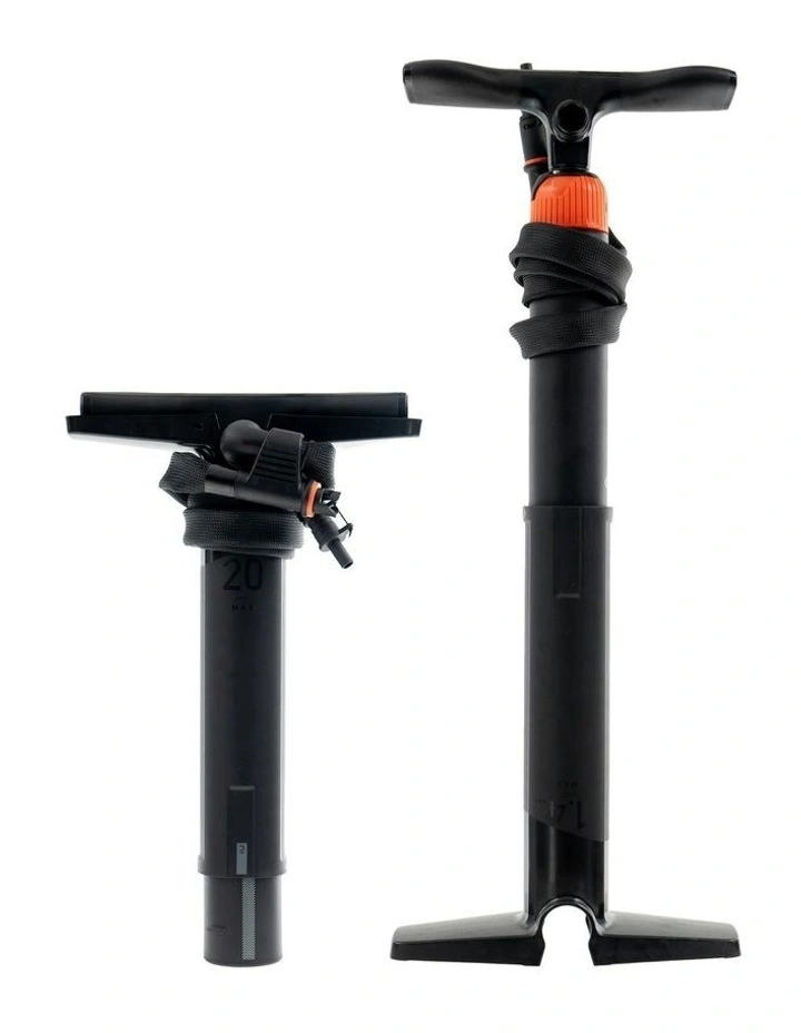 Compact Stand-Up Paddle and Kayak Dual-Action, High-Pressure Pump 0-20 PSI in Black image 3