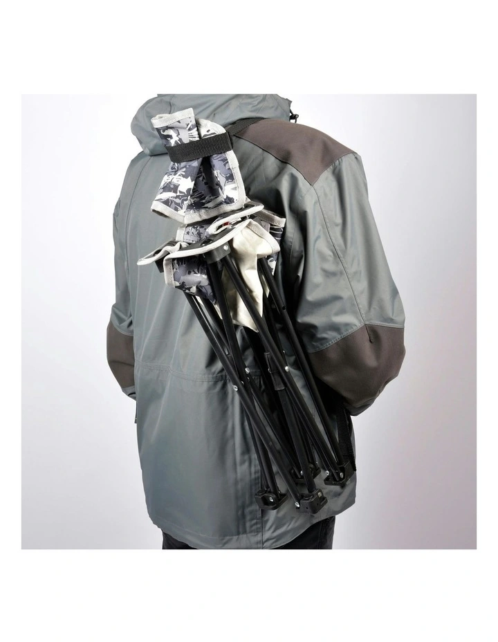 Essenseat Compact Fishing Folding Chair in Black image 6