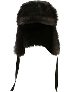 Firstheat Skiing Adult Ushanka in Black
