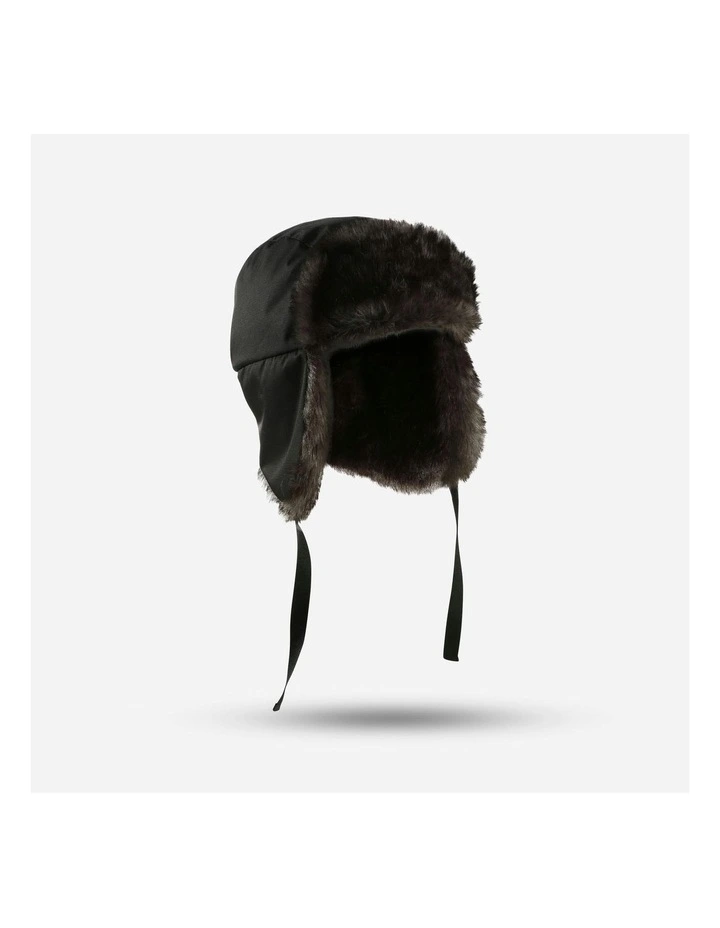 Firstheat Skiing Adult Ushanka in Black image 2