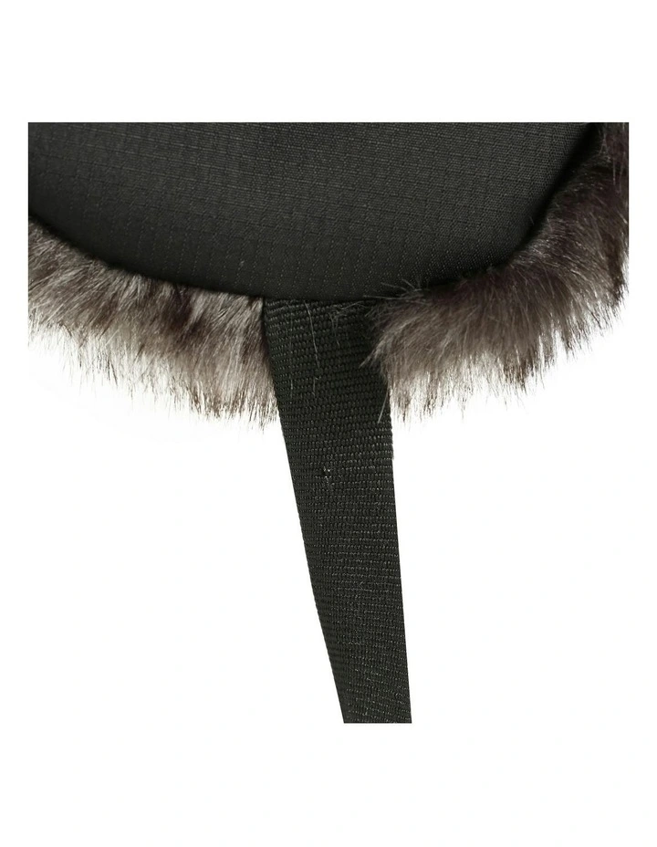 Firstheat Skiing Adult Ushanka in Black image 5