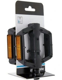 Flat Mountain 520 Grip Bike Pedals in Black
