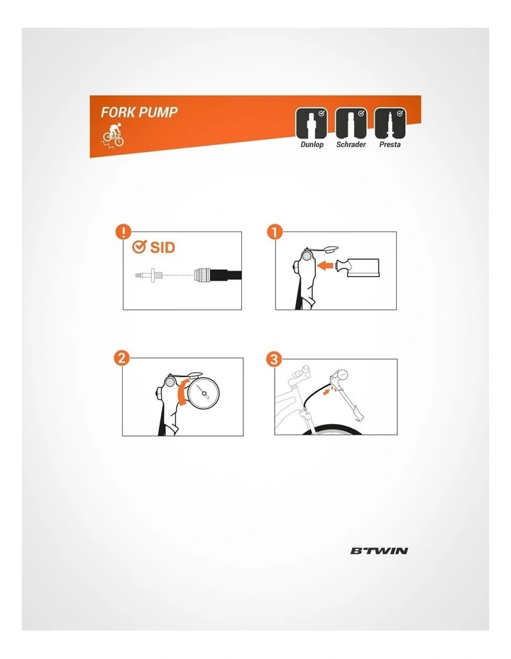 Fork, Shock Absorber Pump in Black image 3
