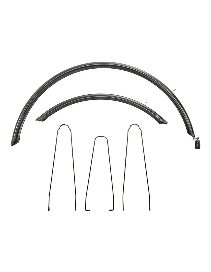 Front/Back Mudguard With Stays in Black image 1