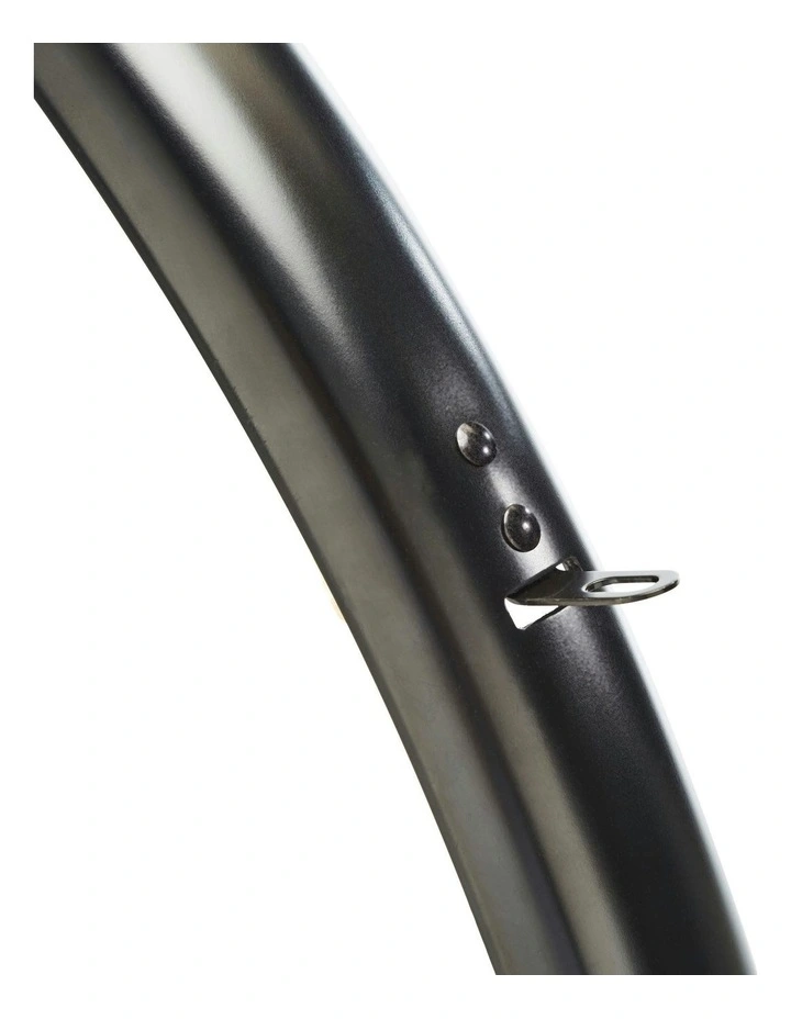 Front/Back Mudguard With Stays in Black image 3