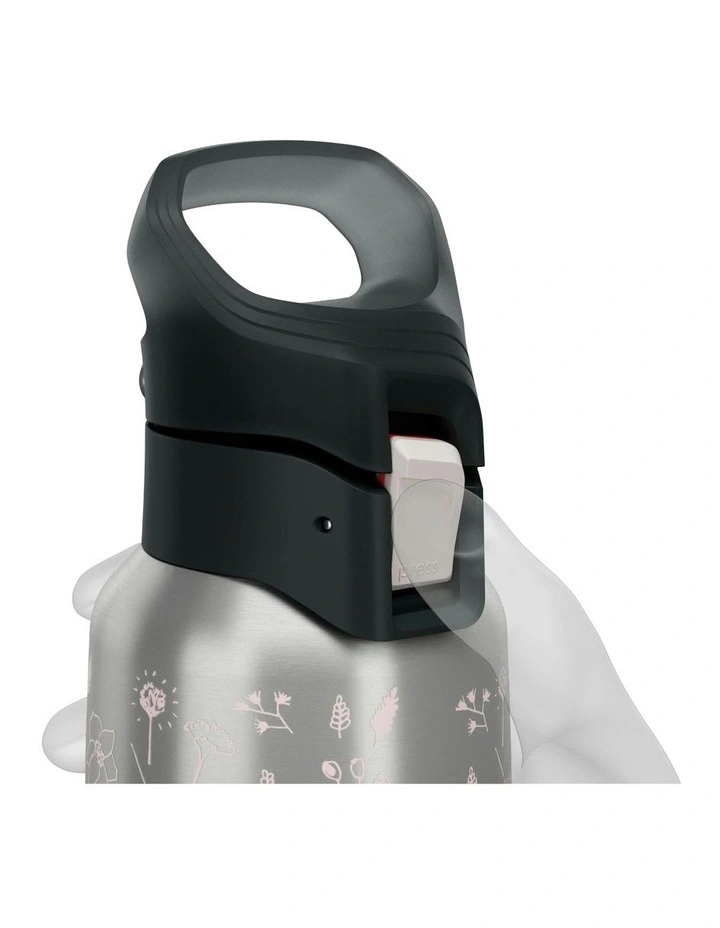 Hiking Insulated Stainless Steel Flask MH500 0.5L in Pink image 4