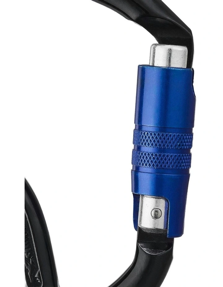 HMS Auto Locking Karabiner in Goliath Black image 2