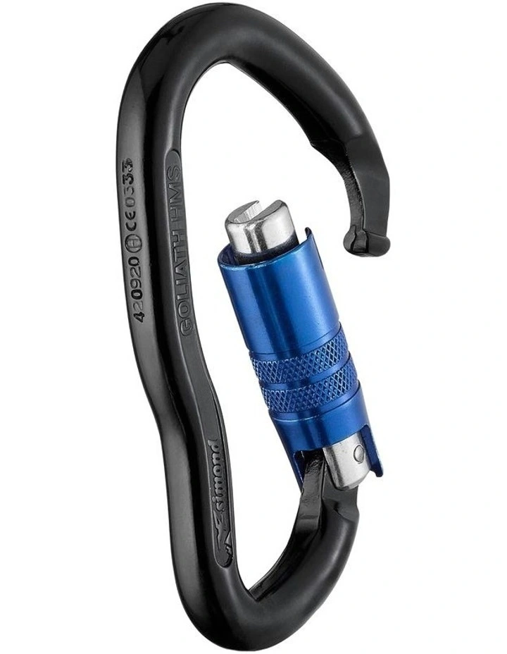 HMS Auto Locking Karabiner in Goliath Black image 3