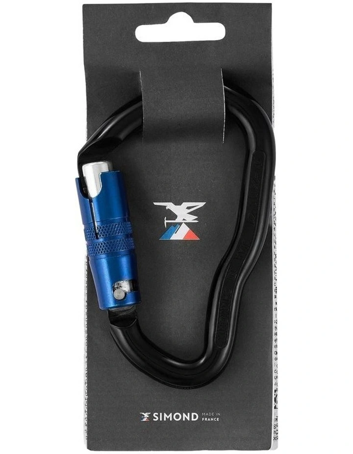 HMS Auto Locking Karabiner in Goliath Black image 5